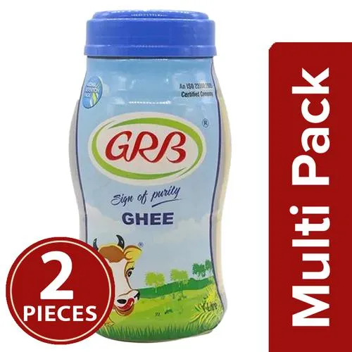 GRB Ghee, 2 x 1 L Multipack