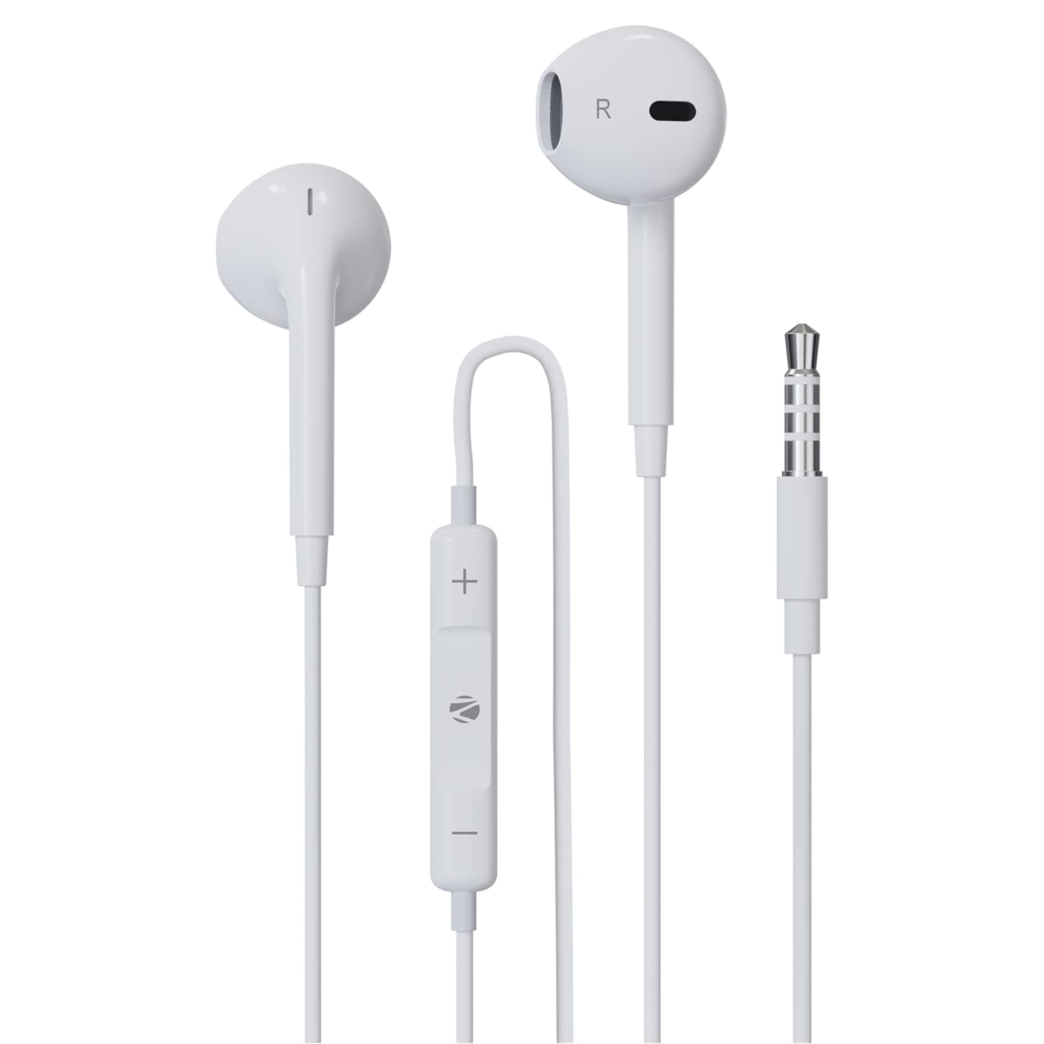 Zebronics Zeb-Buds 30 3.5Mm Stereo Wired In Ear Earphones With Mic