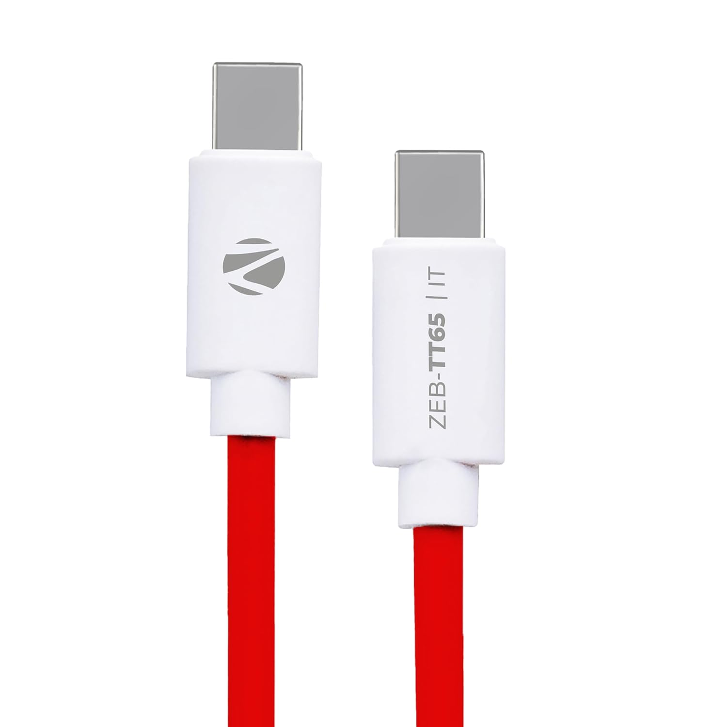 ZEBRONICS TT65 Type C charging cable, PD 65W max