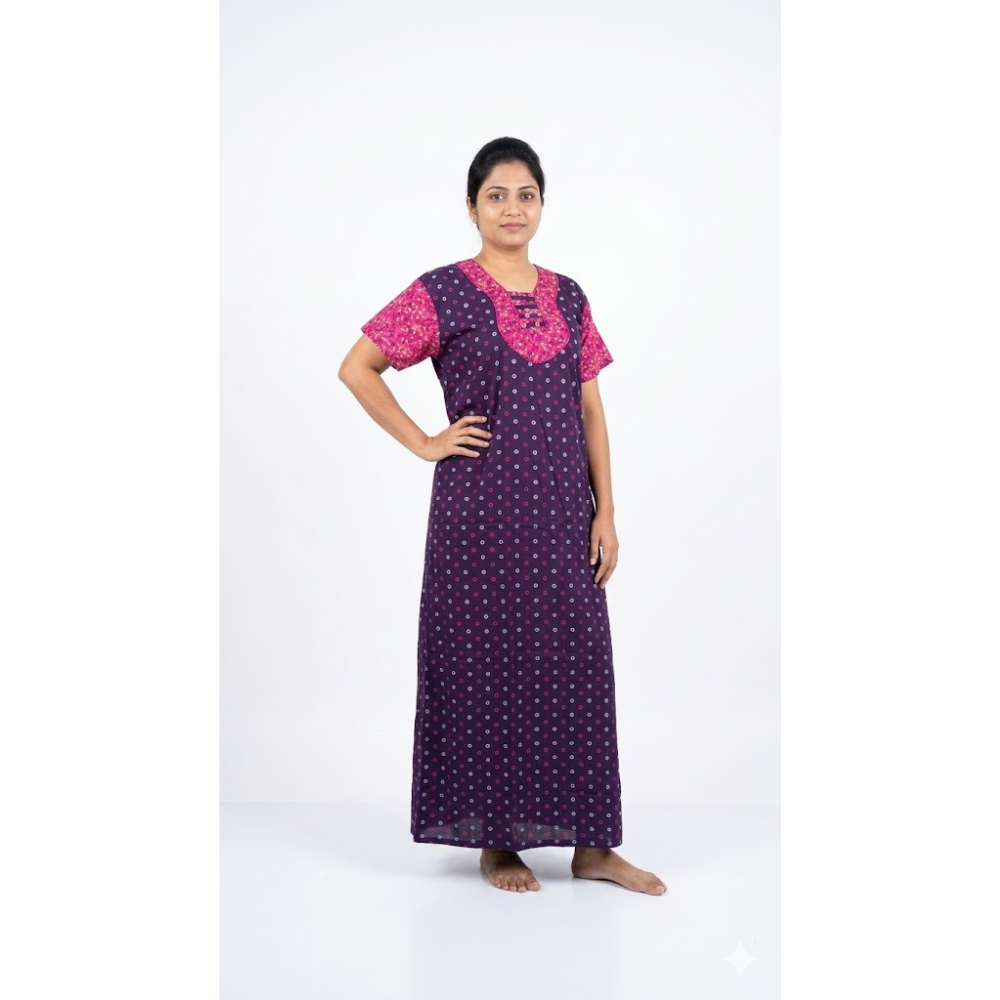 Soft Comfort Printed Maxi Nightdress