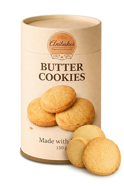 Anibakes Butter Cookies, Made with Real Butter,